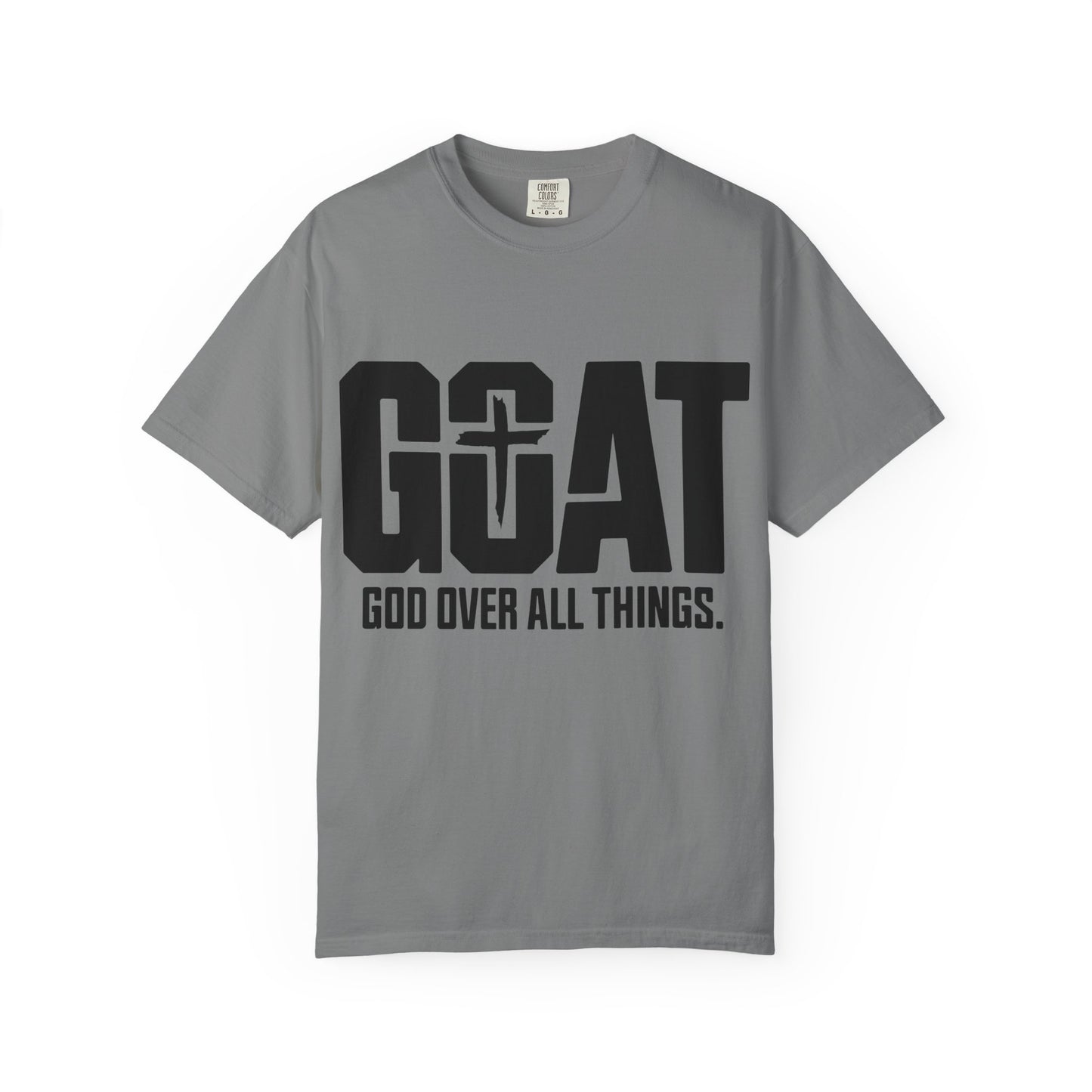 God Over All Things T-Shirt, Unisex Vintage Tee, Casual Christian Apparel, Faith-Based Gifts, Everyday Wear, Inspirational Tops