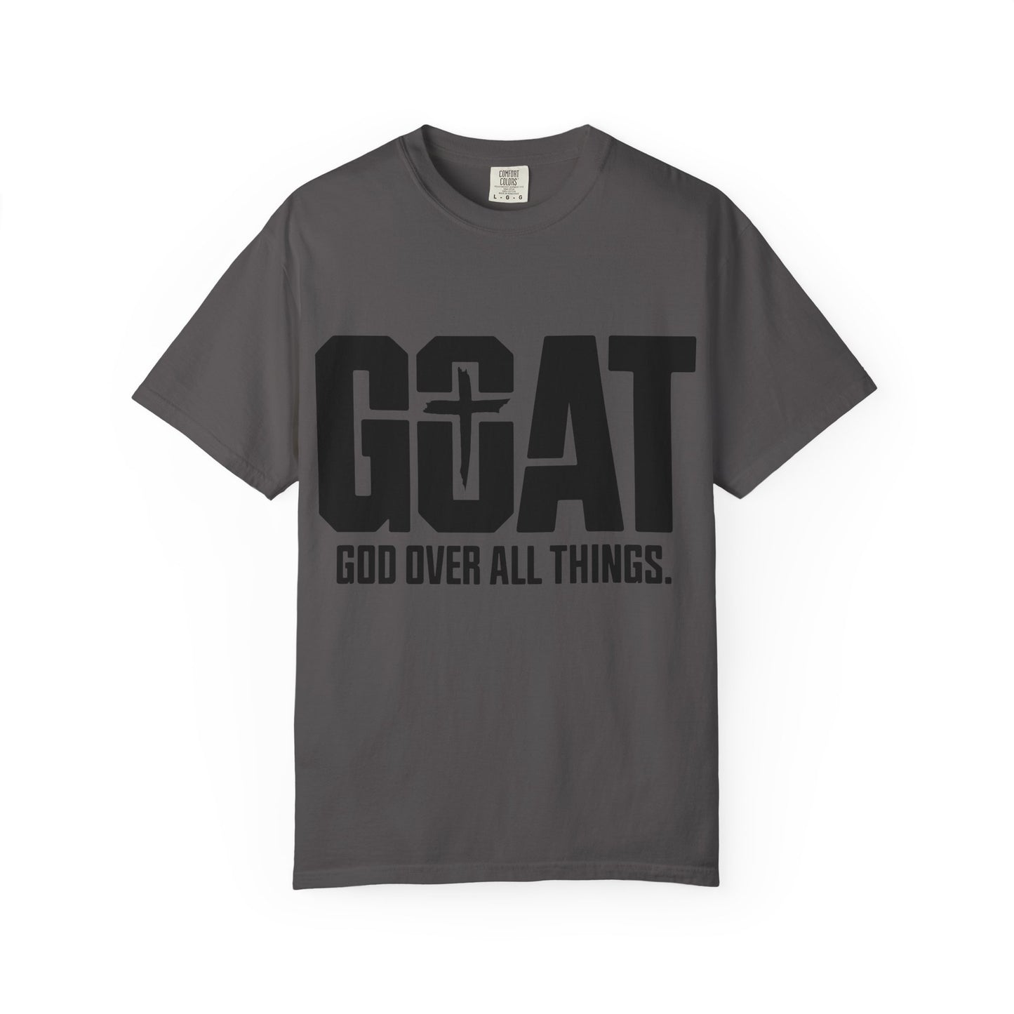 God Over All Things T-Shirt, Unisex Vintage Tee, Casual Christian Apparel, Faith-Based Gifts, Everyday Wear, Inspirational Tops