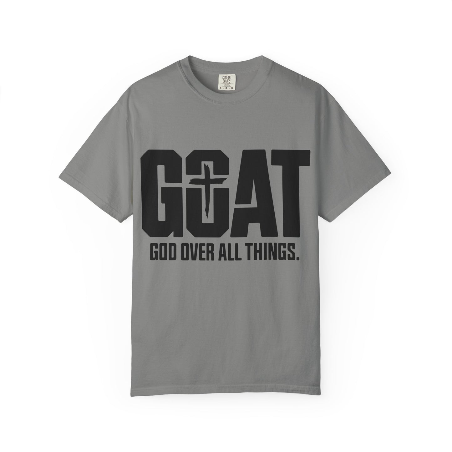 God Over All Things T-Shirt, Unisex Vintage Tee, Casual Christian Apparel, Faith-Based Gifts, Everyday Wear, Inspirational Tops