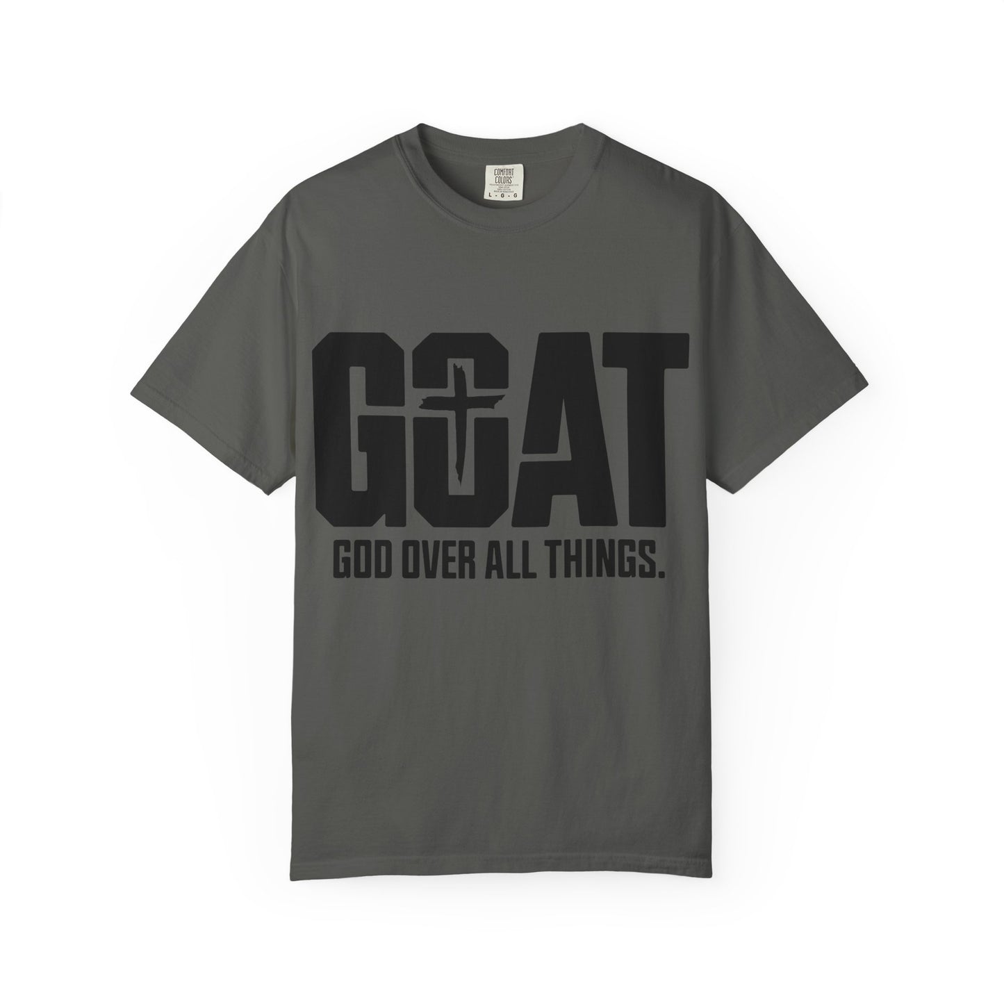 God Over All Things T-Shirt, Unisex Vintage Tee, Casual Christian Apparel, Faith-Based Gifts, Everyday Wear, Inspirational Tops