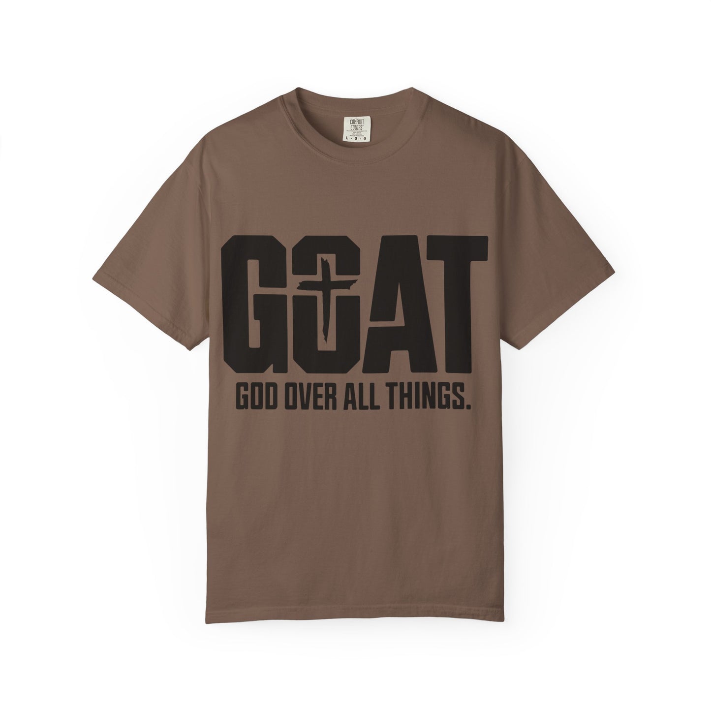 God Over All Things T-Shirt, Unisex Vintage Tee, Casual Christian Apparel, Faith-Based Gifts, Everyday Wear, Inspirational Tops