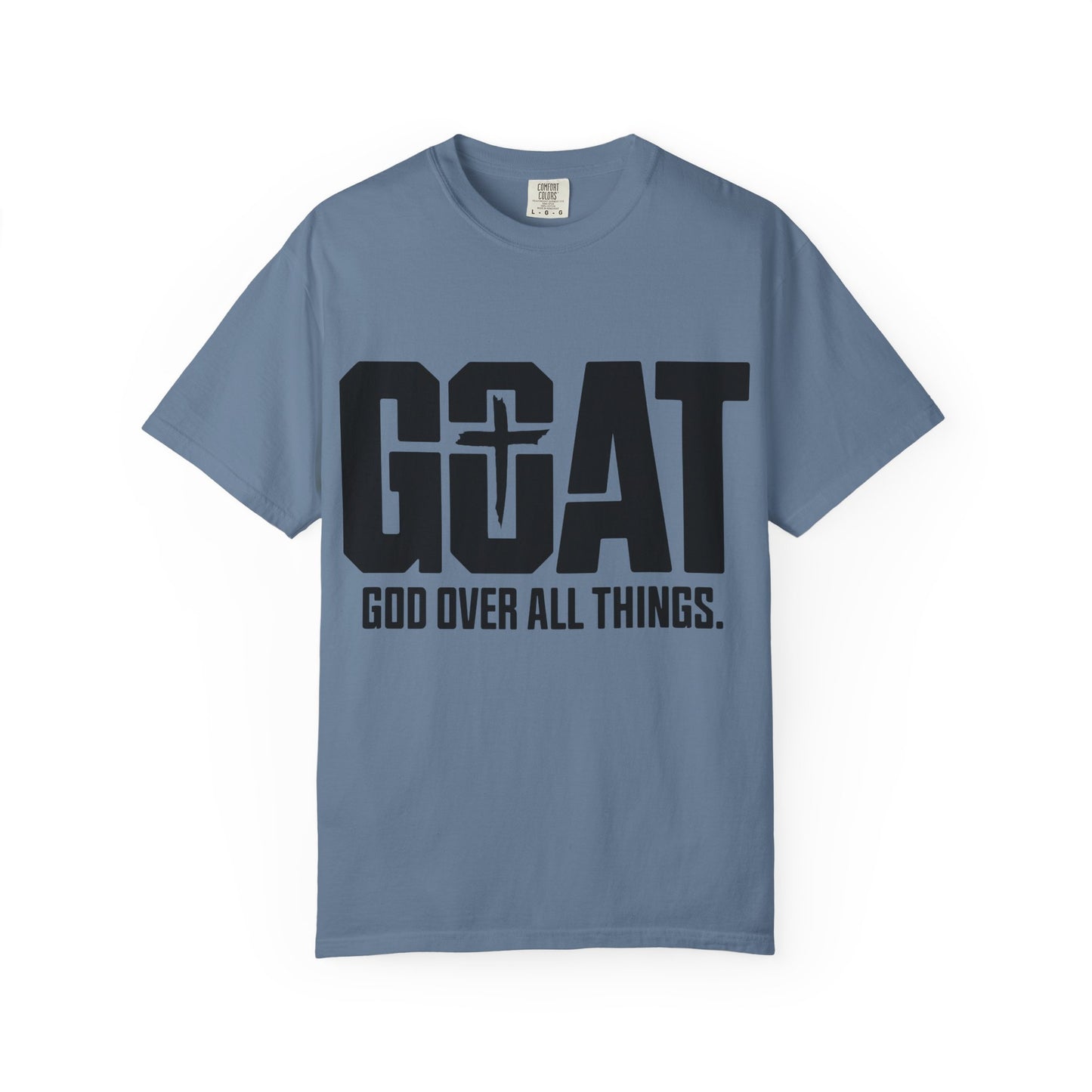 God Over All Things T-Shirt, Unisex Vintage Tee, Casual Christian Apparel, Faith-Based Gifts, Everyday Wear, Inspirational Tops