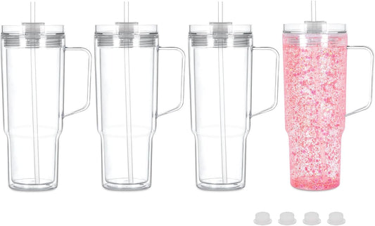 40 oz SNOWGLOBE TUMBLER