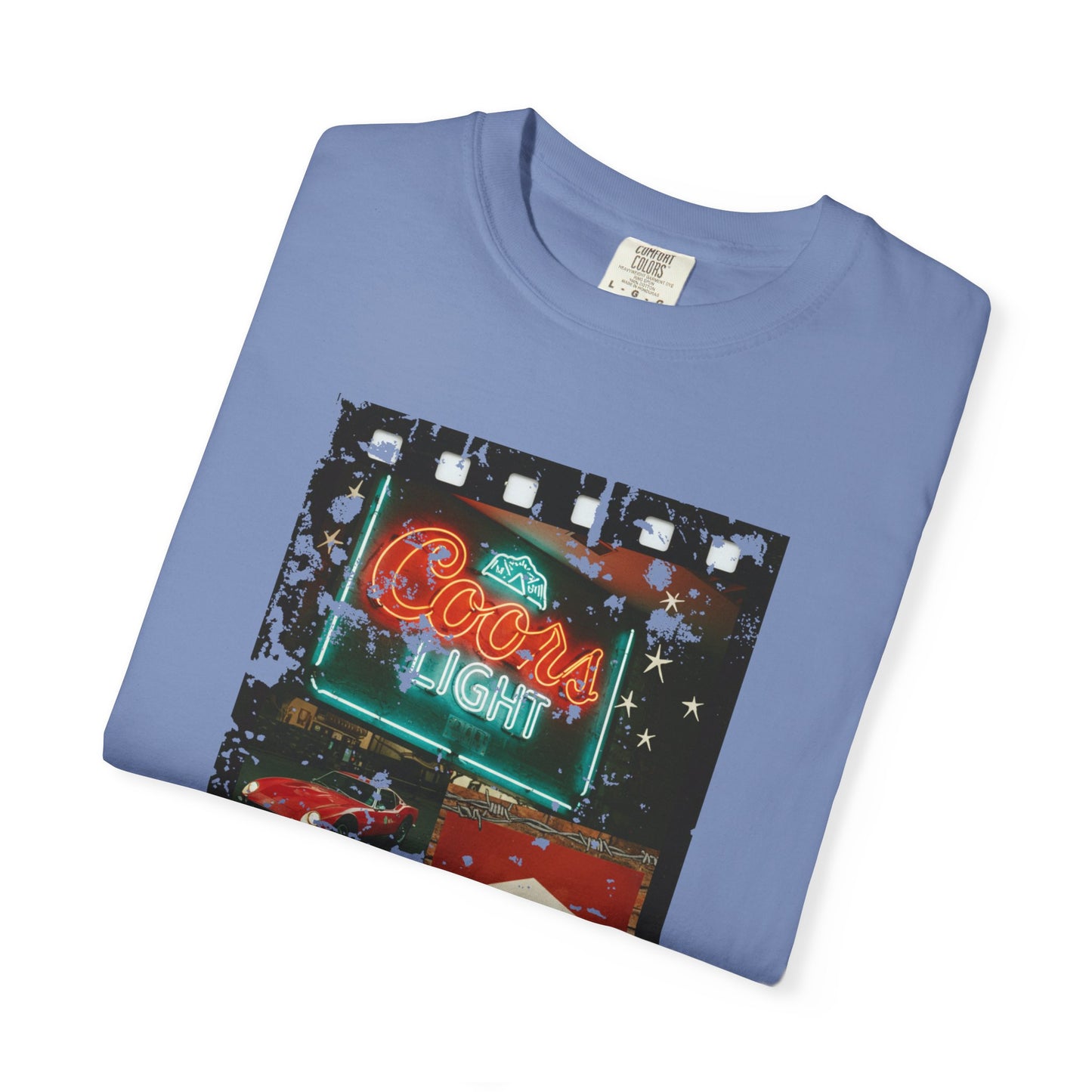 Retro Neon Sign T-Shirt, Vintage Apparel, Unisex Graphic Tee, Casual Wear, Gift for Him/Her, Street Style Outfit
