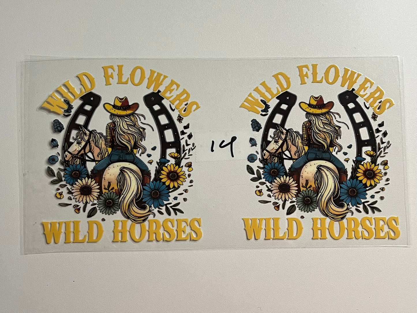 #14 Wild Flowers Wild Horses
