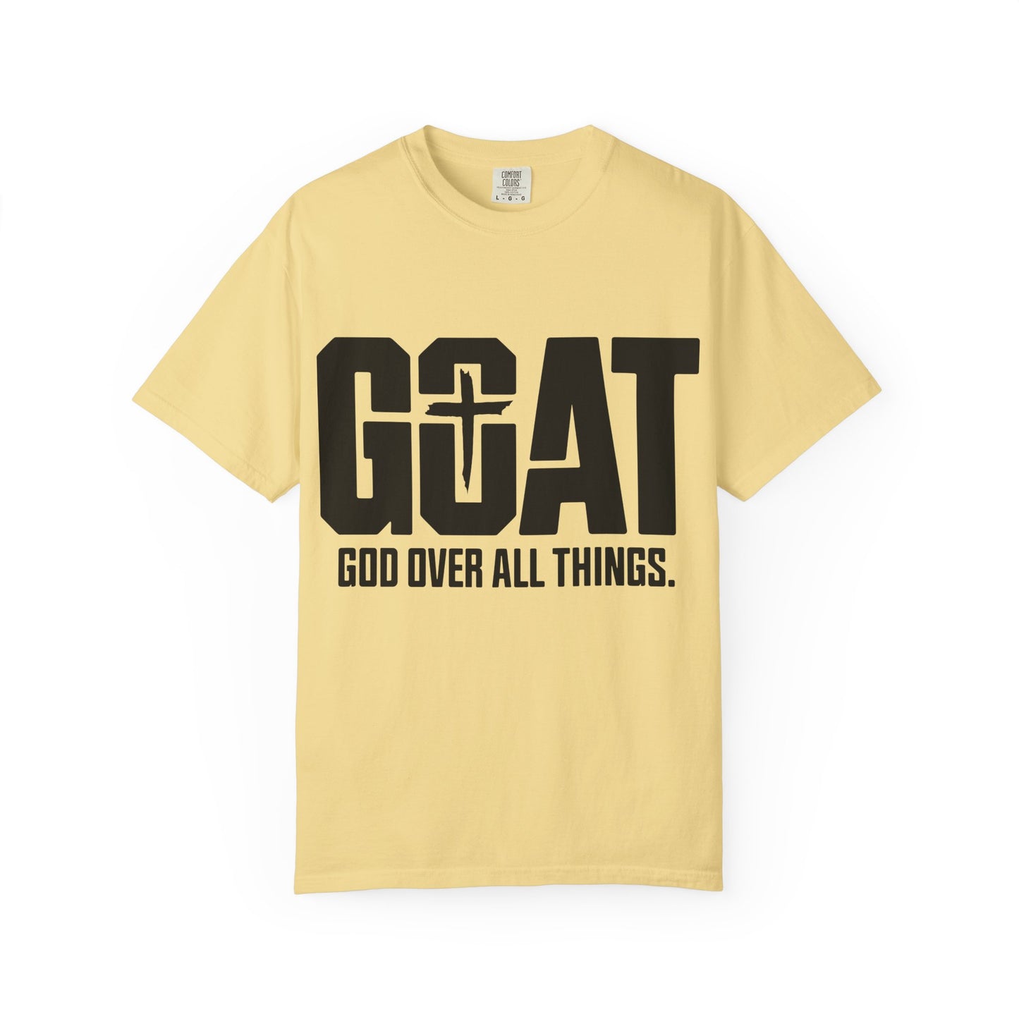 God Over All Things T-Shirt, Unisex Vintage Tee, Casual Christian Apparel, Faith-Based Gifts, Everyday Wear, Inspirational Tops
