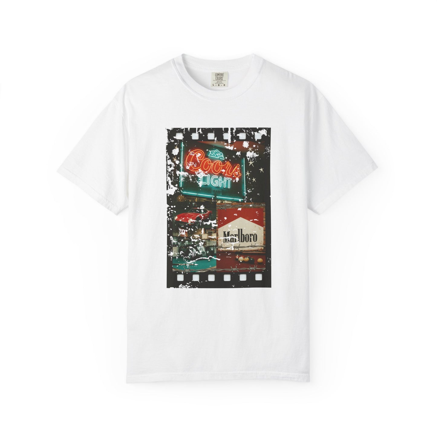 Retro Neon Sign T-Shirt, Vintage Apparel, Unisex Graphic Tee, Casual Wear, Gift for Him/Her, Street Style Outfit