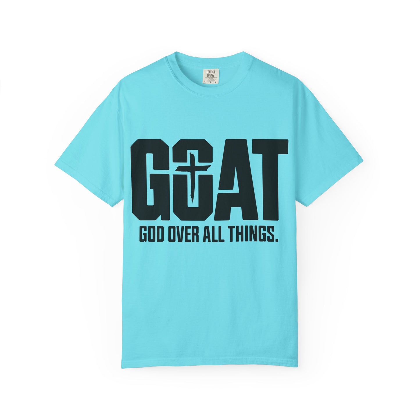 God Over All Things T-Shirt, Unisex Vintage Tee, Casual Christian Apparel, Faith-Based Gifts, Everyday Wear, Inspirational Tops