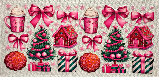 #1060 PINK GINGERBREAD