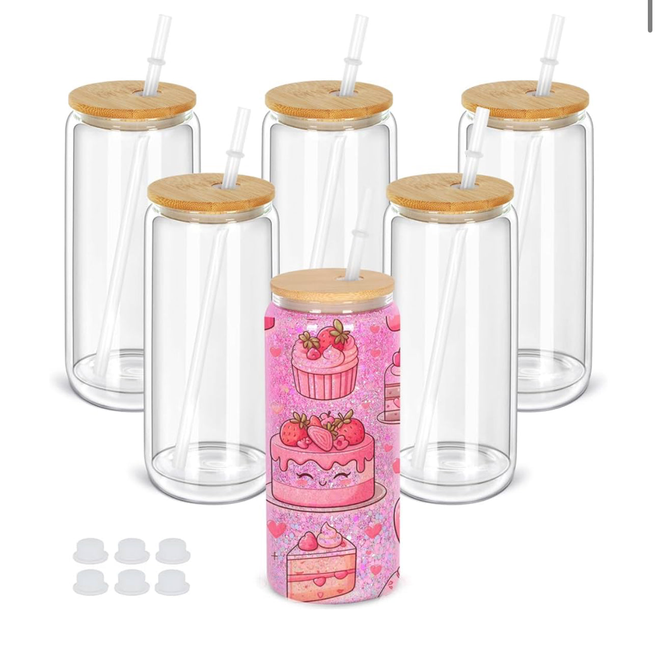 20 OZ GLASS TUMBLER