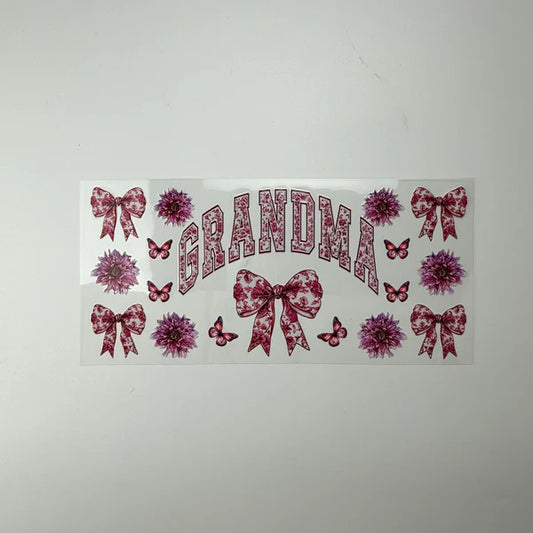 PINK BOW GRANDMA