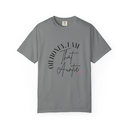 I AM THAT Auntie T-Shirt, Funny Graphic Tee, Gift for Aunts, Trendy Apparel, Casual Outfit, Birthday Gift