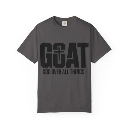 God Over All Things T-Shirt, Unisex Vintage Tee, Casual Christian Apparel, Faith-Based Gifts, Everyday Wear, Inspirational Tops