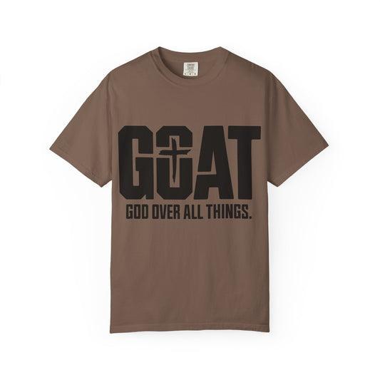 God Over All Things T-Shirt, Unisex Vintage Tee, Casual Christian Apparel, Faith-Based Gifts, Everyday Wear, Inspirational Tops