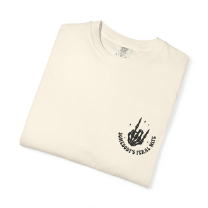 SOMEBODY'S FERAL WIFE T-Shirt | Trendy Graphic Tee | Unisex Gift for Her | Casual Wear | Summer Wardrobe Staple | Funny Gift Idea