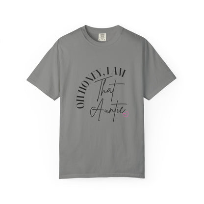 I AM THAT Auntie T-Shirt, Funny Graphic Tee, Gift for Aunts, Trendy Apparel, Casual Outfit, Birthday Gift
