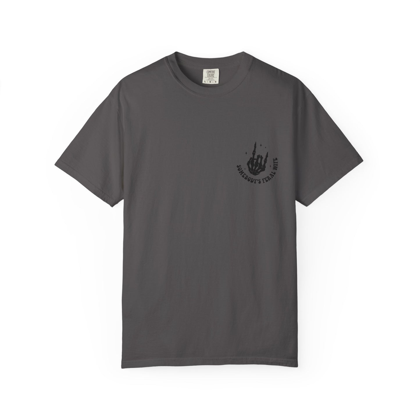 SOMEBODY'S FERAL WIFE T-Shirt | Trendy Graphic Tee | Unisex Gift for Her | Casual Wear | Summer Wardrobe Staple | Funny Gift Idea