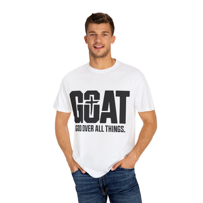 God Over All Things T-Shirt, Unisex Vintage Tee, Casual Christian Apparel, Faith-Based Gifts, Everyday Wear, Inspirational Tops