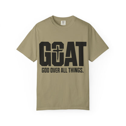 God Over All Things T-Shirt, Unisex Vintage Tee, Casual Christian Apparel, Faith-Based Gifts, Everyday Wear, Inspirational Tops