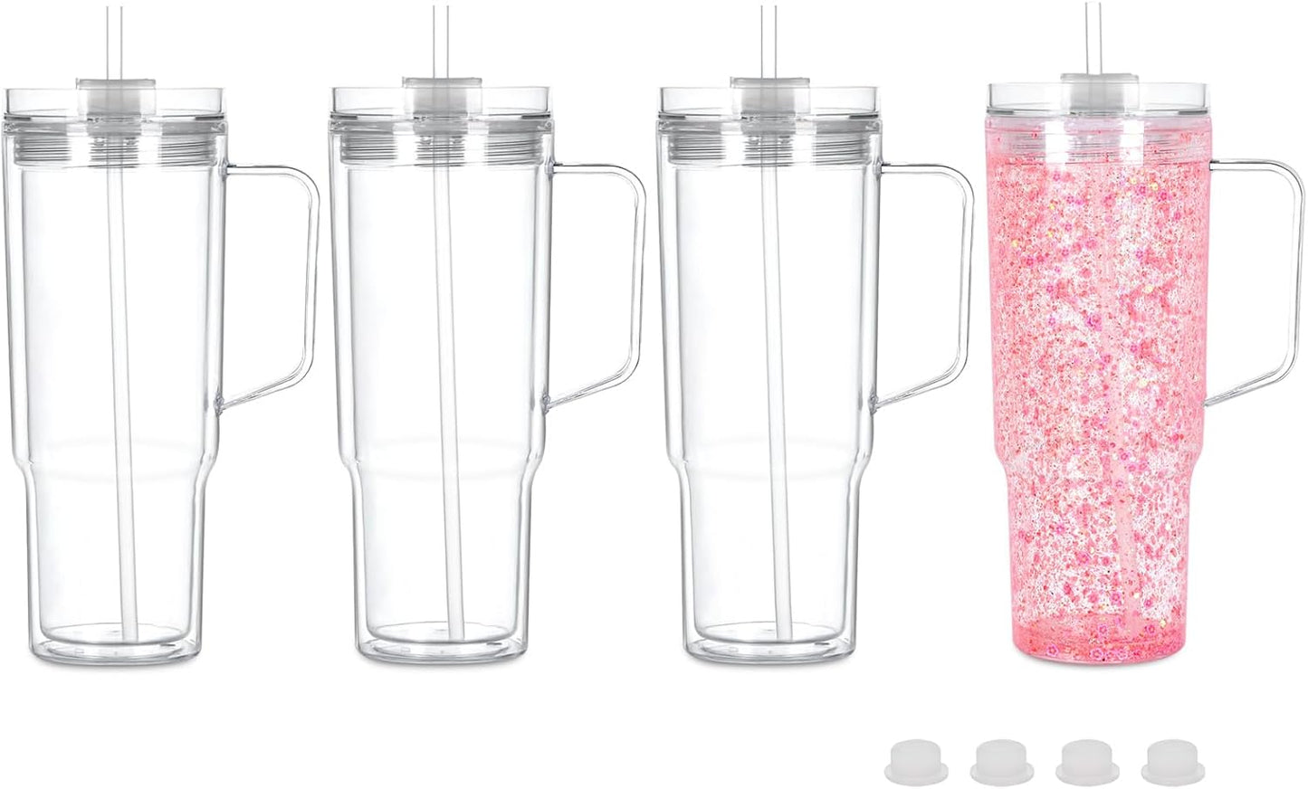 40 oz SNOWGLOBE TUMBLER