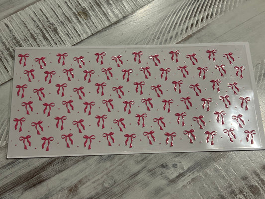 MINI PINK BOWS