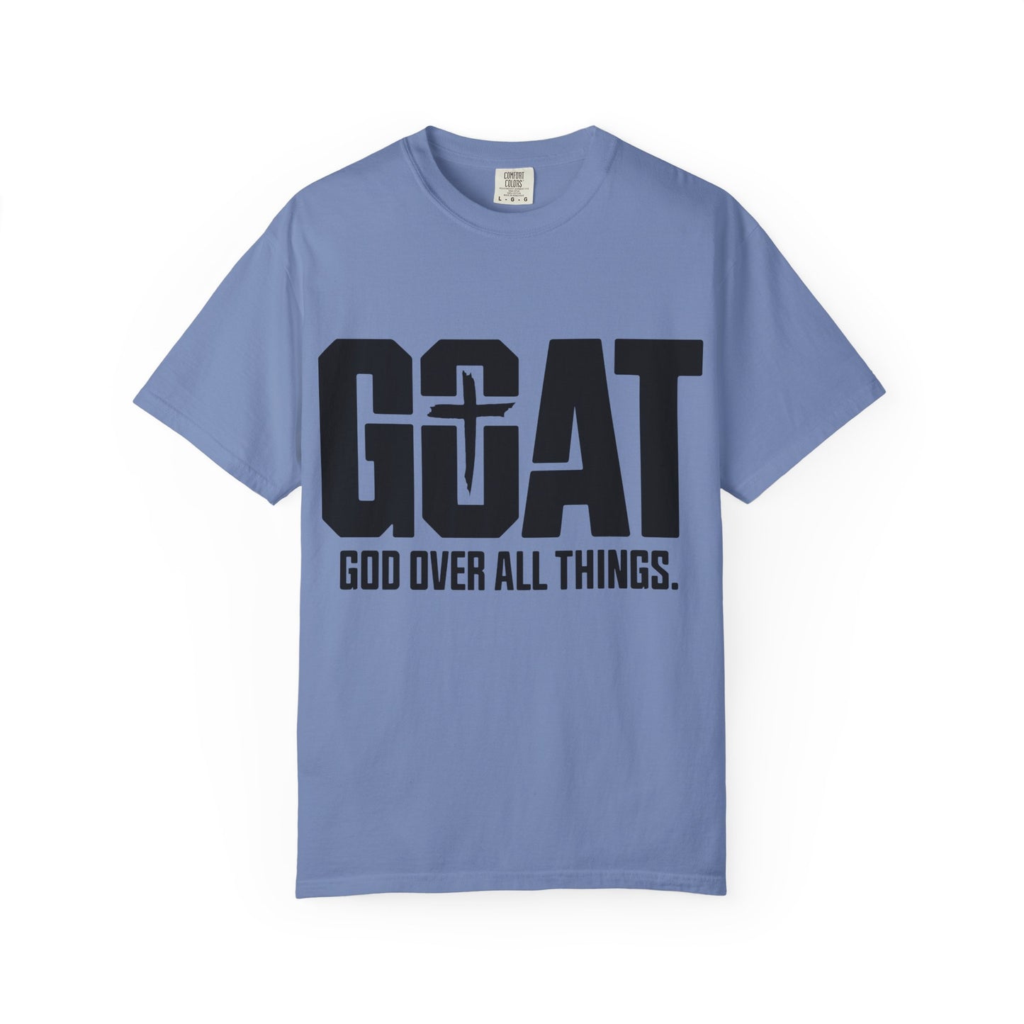 God Over All Things T-Shirt, Unisex Vintage Tee, Casual Christian Apparel, Faith-Based Gifts, Everyday Wear, Inspirational Tops