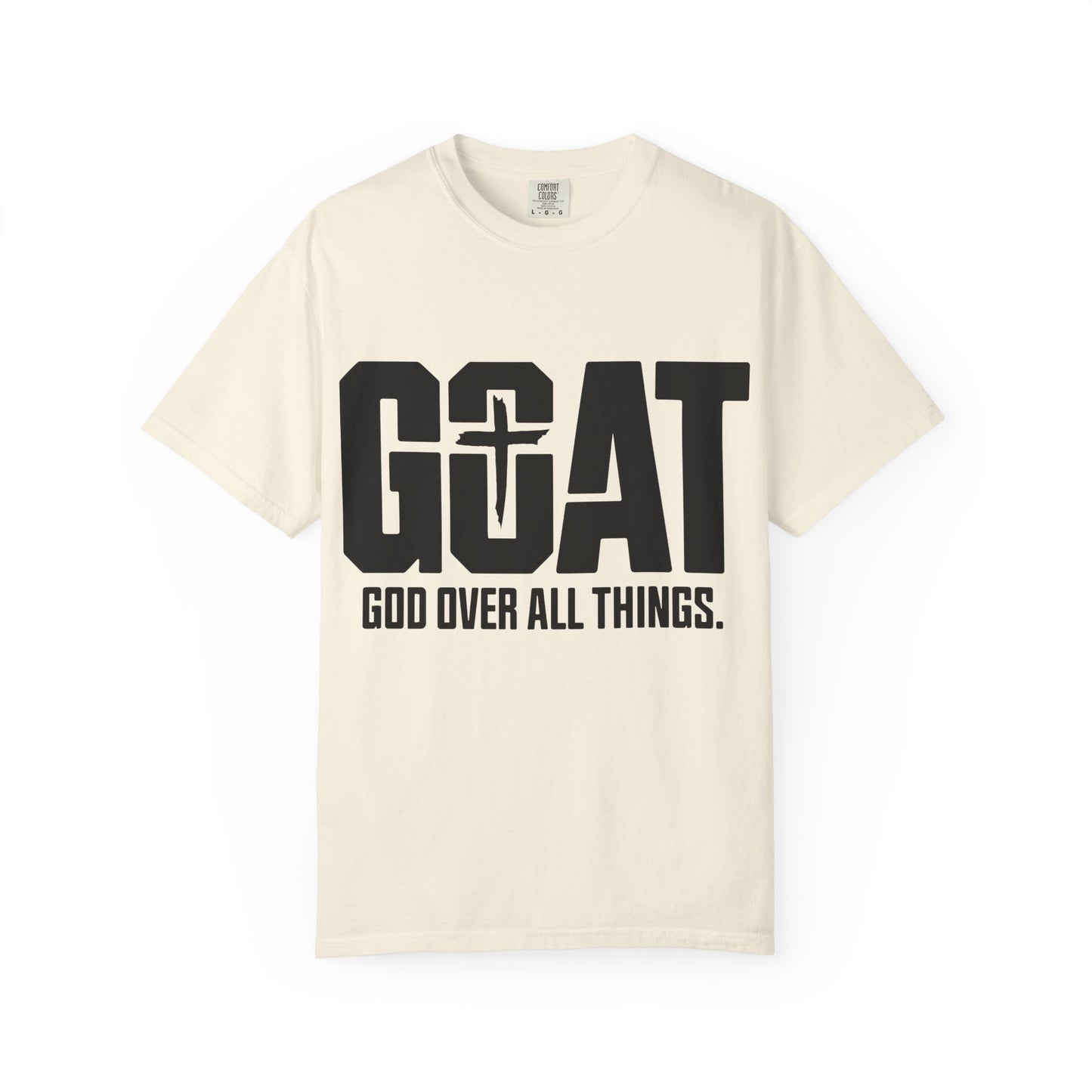 God Over All Things T-Shirt, Unisex Vintage Tee, Casual Christian Apparel, Faith-Based Gifts, Everyday Wear, Inspirational Tops