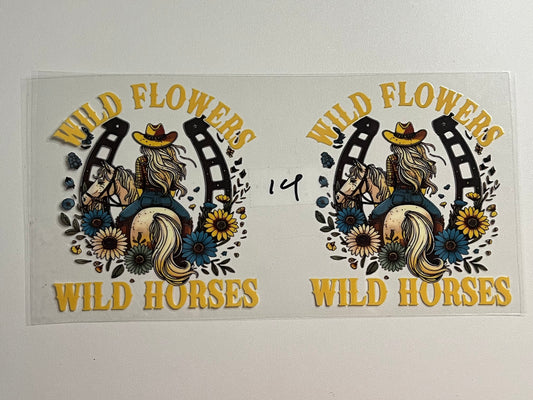 #14 Wild Flowers Wild Horses