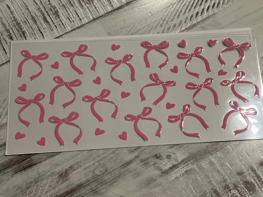 BOWS & HERATS DECAL