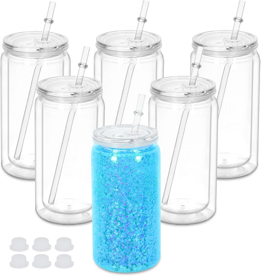16 OZ SNOWGLOBE ACRYLIC