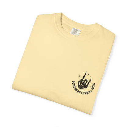 SOMEBODY'S FERAL WIFE T-Shirt | Trendy Graphic Tee | Unisex Gift for Her | Casual Wear | Summer Wardrobe Staple | Funny Gift Idea