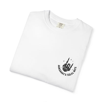 SOMEBODY'S FERAL WIFE T-Shirt | Trendy Graphic Tee | Unisex Gift for Her | Casual Wear | Summer Wardrobe Staple | Funny Gift Idea