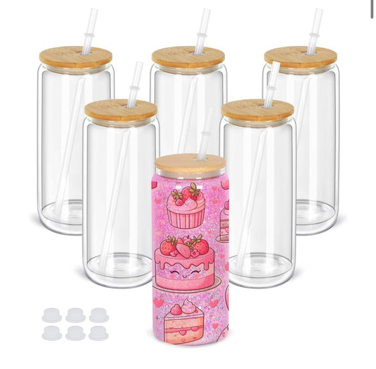 20 OZ GLASS TUMBLER