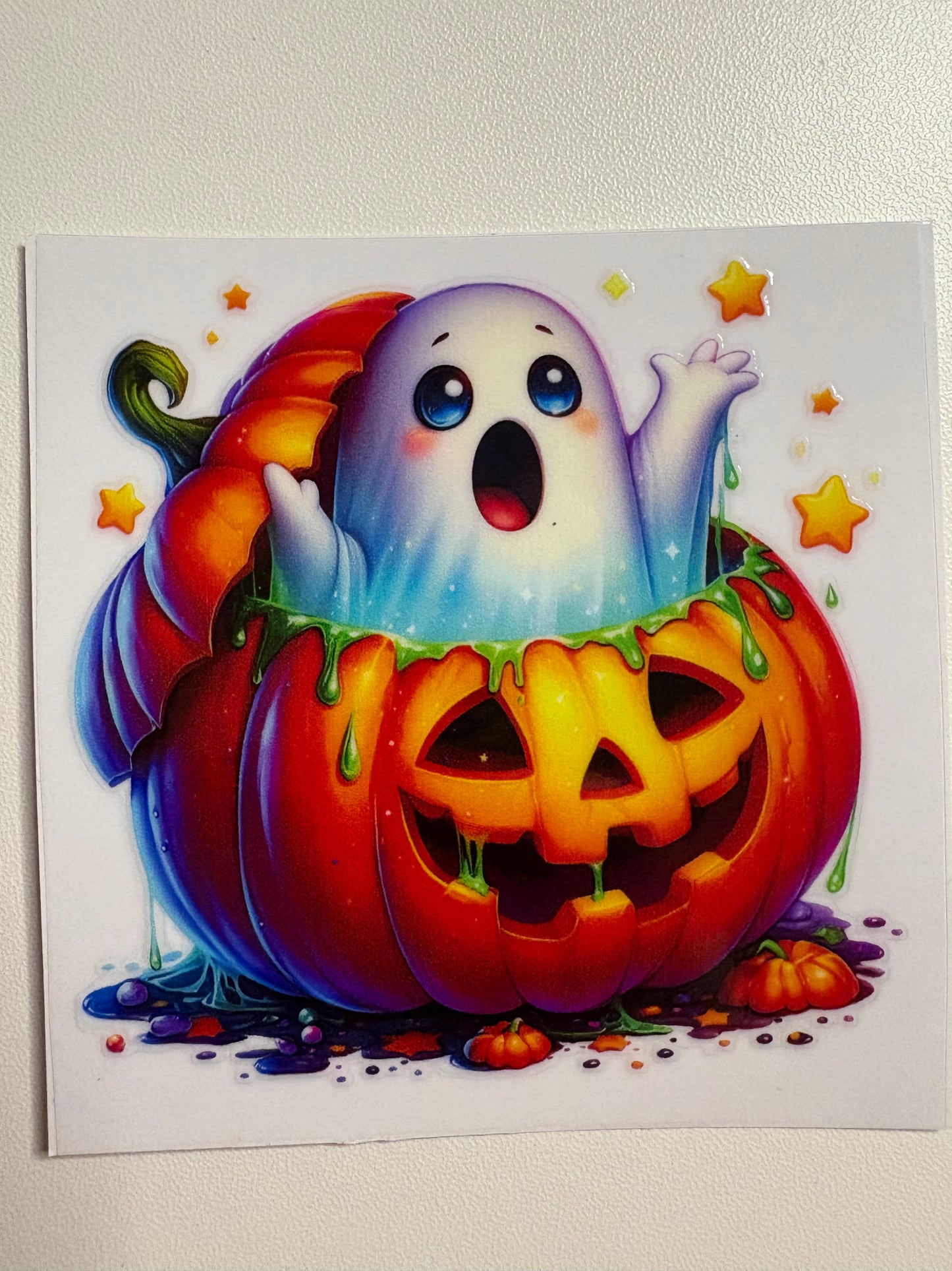 GHOST IN PUMPKIN