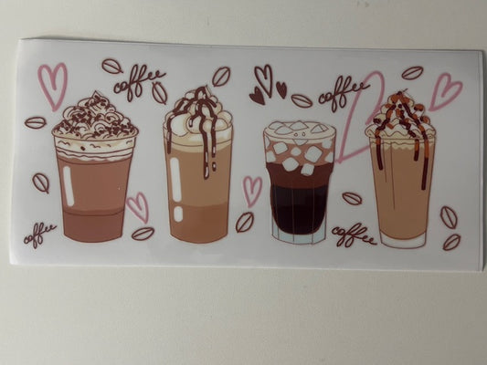 COFFFEE FRAPS DECAL
